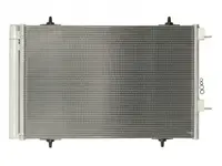 Condensator climatizare (cu uscator) potrivit CITROEN C5 III; PEUGEOT 508 I, 508 KOMBI 1.6 1.6D 04.09-12.18