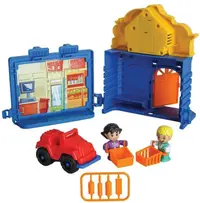 Set de joacă Tiny Kiddom L&S - Supermarket, 12 piese