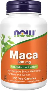Maca, 500 mg, 250 capsule, Now