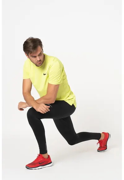 Colanti cu detalii reflectorizante pentru alergare Phenom Elite - Negru