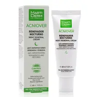 Crema antiacnee regeneranta de noapte cu acizi alpha hidroxi Acniover, Martiderm | 40 ml