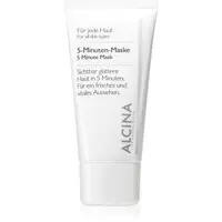 Alcina For All Skin Types mască facială revigorantă pentru 5 minute