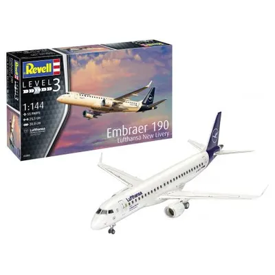 Revell embraer 190 lufthansa new livery