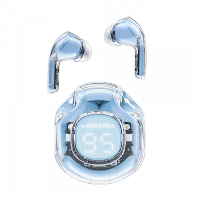 Handsfree Bluetooth Acefast T8, TWS, Albastru