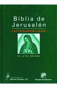 Biblia de Jerusalen Latinoamericana en Letra Grande-OS