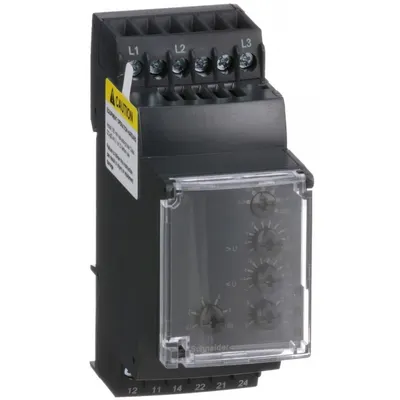 Releu control faza multifunctional Rm35-T - interval 194 - 528 V C.A. Schneider RM35TF30