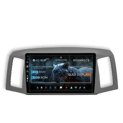 Navigatie Jeep Grand Cherokee (2004-2007), Android, P-Octacore 2GB RAM + 32GB ROM, 10.1 Inch - AD-BGP10002+AD-BGRKIT297v2