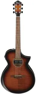 Chitară electroacustică Ibanez - AEWC400 AMS, maro