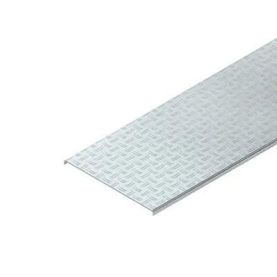 Capac pentru suport de cablu, antiderapant R9 conform. conform DIN 51130 cu suport pentru placi din aluminiu cu suprafata usoara RDSRSL 400