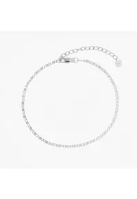 Bratara de picior din argint Silver Anchor