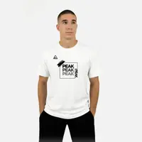 Tricou bumbac Peak X3 Alb