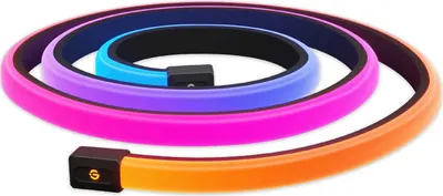 Bandă LED inteligentă Govee - RGBIC Neon Rope Light, 3 m, multicoloră