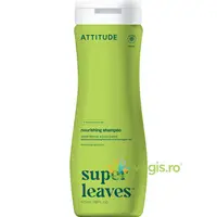 Sampon pentru Hranire si Intarire cu Ulei din Seminte de Struguri Super Leaves 473ml