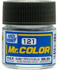 Vopsea acrilică Mr. Hobby - Mr. Color, C121 RLM81 Brown Violet, 10 ml