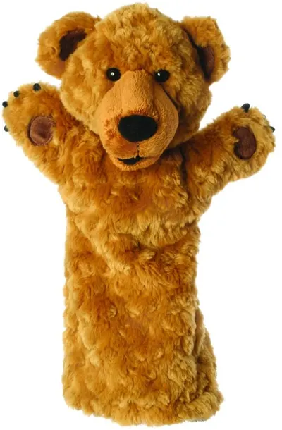 Păpușă de teatru The Puppet Company - Urs, 38 cm
