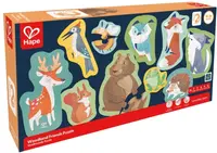 Puzzle educațional Hape International - Prieteni din pădure