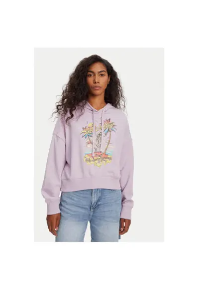 Bluza dama EBJFT00146 - Bumbac/Poliester - Mov - Mov