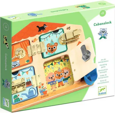 Joc de dexteritate pentru copii Djeco - Debloca casa