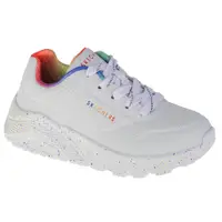 Pantofi sport copii Skechers Uno Lite - Rainbow S, Alb