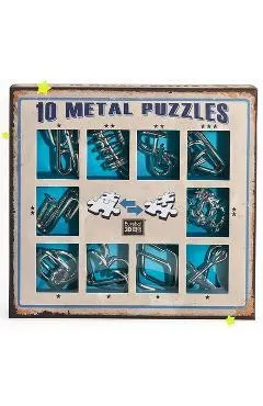 10 metal puzzles: Blue
