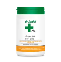 Supliment dermatologic pentru câini și pisici cu piele sensibilă sau blană ternă Dr Seidel Skin Care Softpills