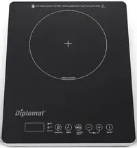 Plită cu inducție Diplomat - DGX2020I, 2000W, negru