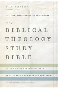 NIV, Biblical Theology Study Bible, Hardcover, Comfort Print: Follow God's Redemptive Plan as It Unfolds Throughout Scripture