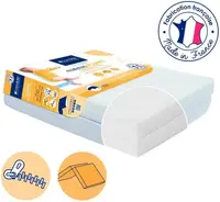 Saltea pliabila pentru bebeluşi din 2 piese Candide, 60 x 120 cm