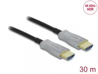Cablu optic activ HDMI 4K60Hz HDR T-T 30m, Delock 85049