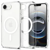 Husa MagSafe pentru Apple iPhone 17e / 16e, Spigen, Ultra Hybrid, Alba Satinata ACS09145