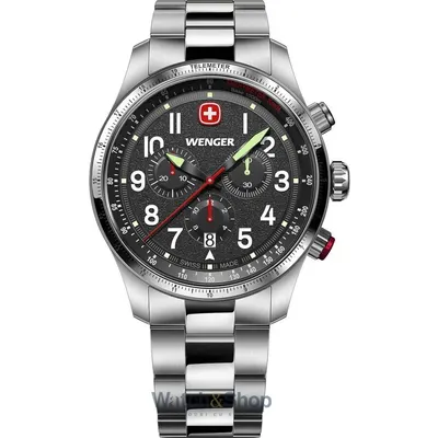 Ceas Wenger Wenger 01.0543.111 Mens Watch Terragraph Chrono 43mm 10ATM