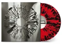 Surgical Steel - Red & Black Splatter Vinyl