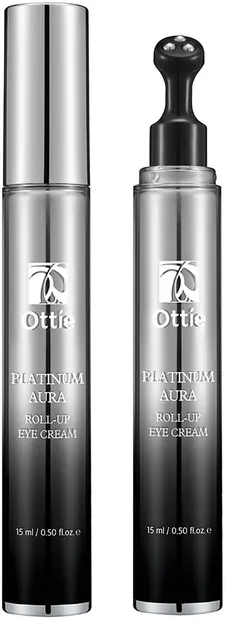 Ottie Platinum Aura Cremă rejuvenator pentru conturul ochilor, rolă, 15 ml