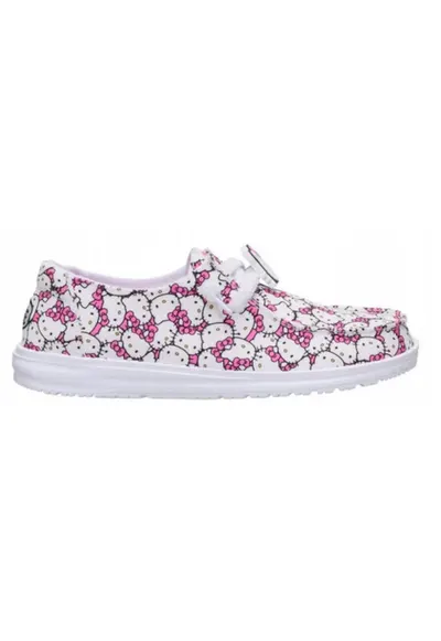 Mocasini Copii Spuma EVA - cu model - Wendy Hello Kitty Takeover - Alb - 36 EU