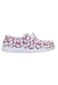 Mocasini Copii Spuma EVA - cu model - Wendy Hello Kitty Takeover - Alb - 36 EU -
