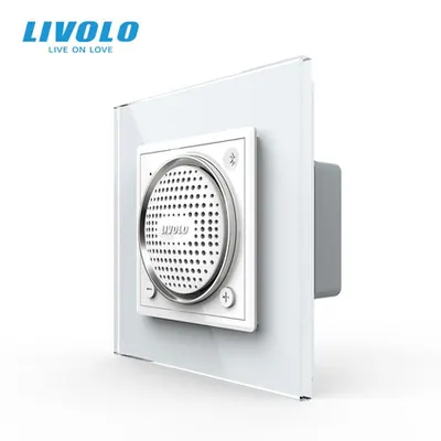Difuzor cu Bluetooth, 2M, cu rama sticla Alb