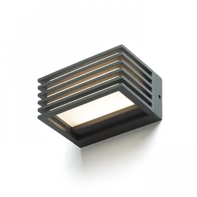 CLAIRE 14 Corp de iluminat aplica gri antracit acrilic mat 230V LED 6W IP54 3000K