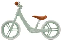 Bicicletă de echilibru KinderKraft - Fly Plus, Fresh Mint, 12''