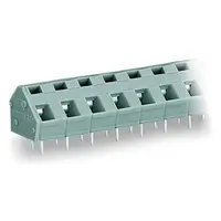 PCB terminal block; 2.5 mm²; Pin spacing 7.5/7.62 mm; 2-pole; suitable for Ex-e applications; CAGE CLAMP®; commoning option; 2,50 mm²; light gray