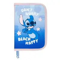 Penar neechipat cu 1 fermoar, 2 extensii, St Majewski, Stitch, Bleu-Roz