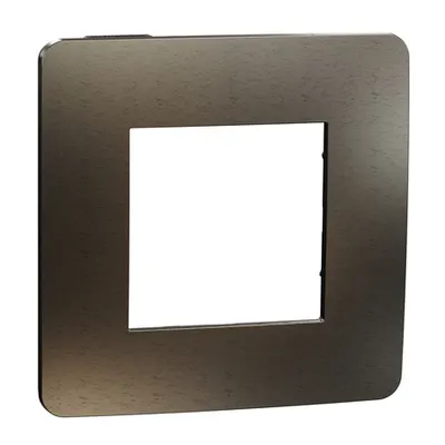 Placa ornament, Unica Studio Metal, un modul, antracit