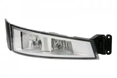 Proiector ceata Dreapta (H7x2, cu lumini curbe; rama de argint) 24V potrivit VOLVO FH II 01.12