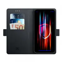 Husa pentru Samsung Galaxy S24 FE S721, 3MK, Wallet, Neagra
