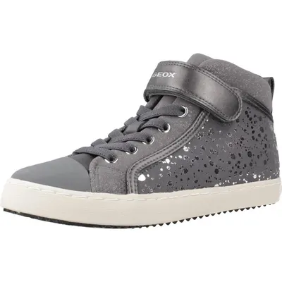 Pantofi Sport Geox Model J Kalispera Girl Culoare Gri
