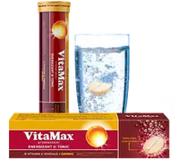 Vitamax Efervescent, 20 comprimate, Perrigo