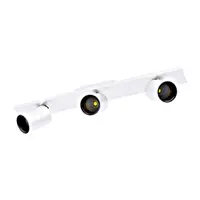 Module 3flg. Spotlight 26W 4000K white matt L-570mm