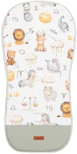 Covoraș pentru cărucior Sensillo - Zodiac, Grey