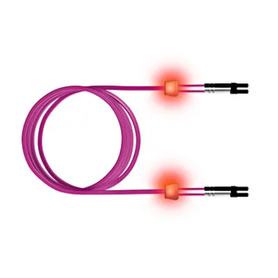 FO LED Patch Cord, Duplex, LCD/LCD, G50/125, OM4, 10m