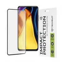 Folie de protectie Ecran Techsuit pentru Xiaomi Poco M3 Pro 5G / Redmi Note 10 5G, Sticla Securizata, Full Glue, 111D, Neagra