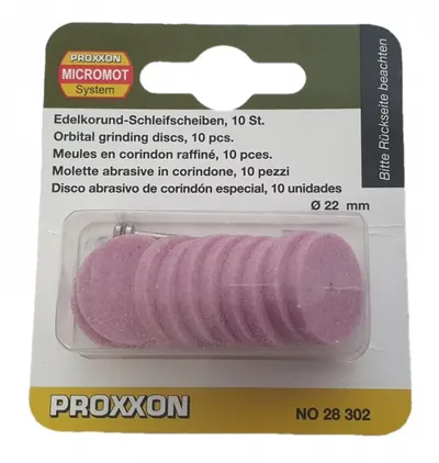 Set discuri abrazive pentru metal Proxxon 28302, O22 mm, 11 piese